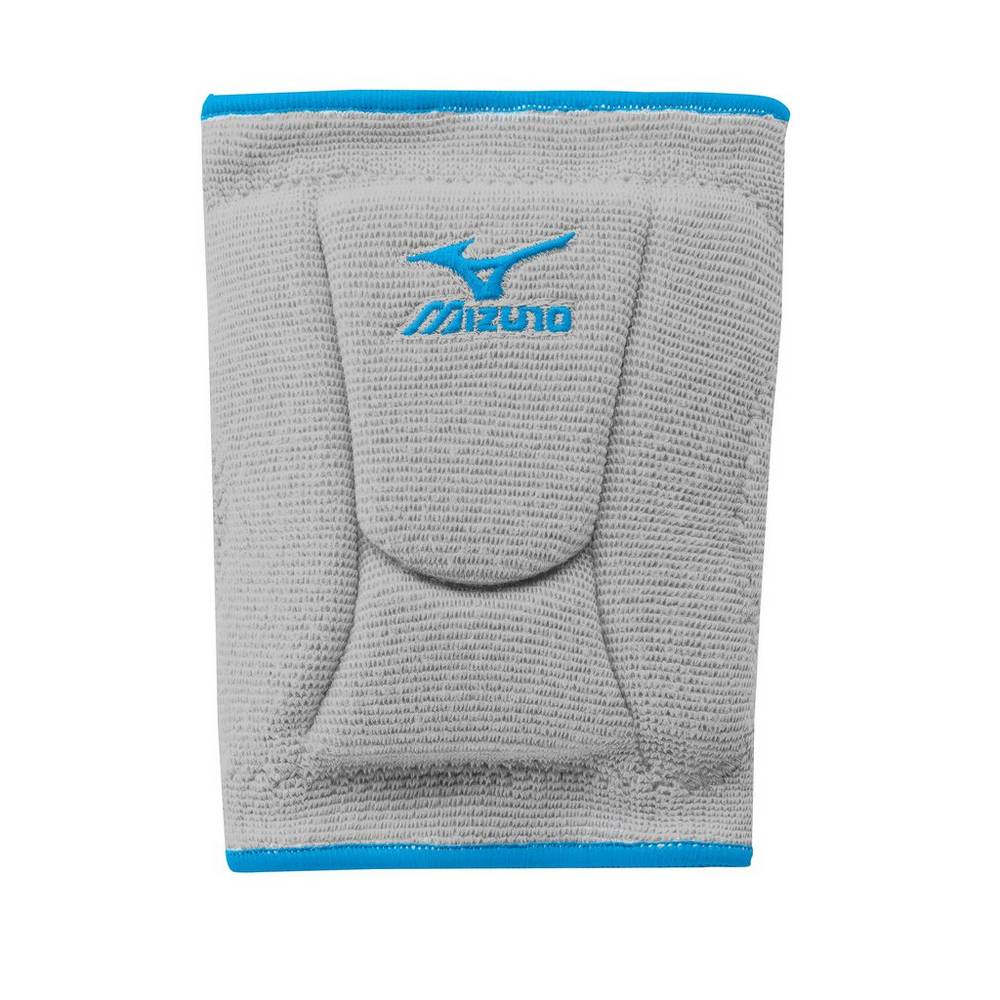 Panske Chrániče Kolien Mizuno LR6 Highlighter Volleyball Siva/Modre Vypredaj IPQF08942